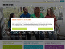 Tablet Screenshot of bedsider.org